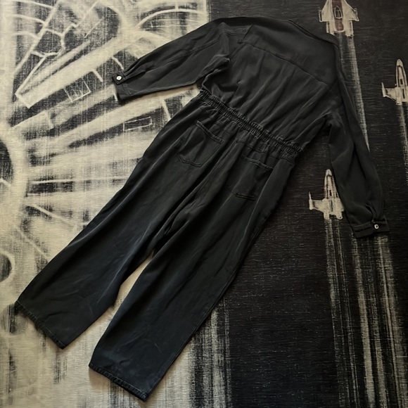 Dark Denim Jumpsuit - Picture 5 of 7